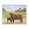 Stupell Industries Highland Cow And Calf Framed Giclee, design by Jean Plout
